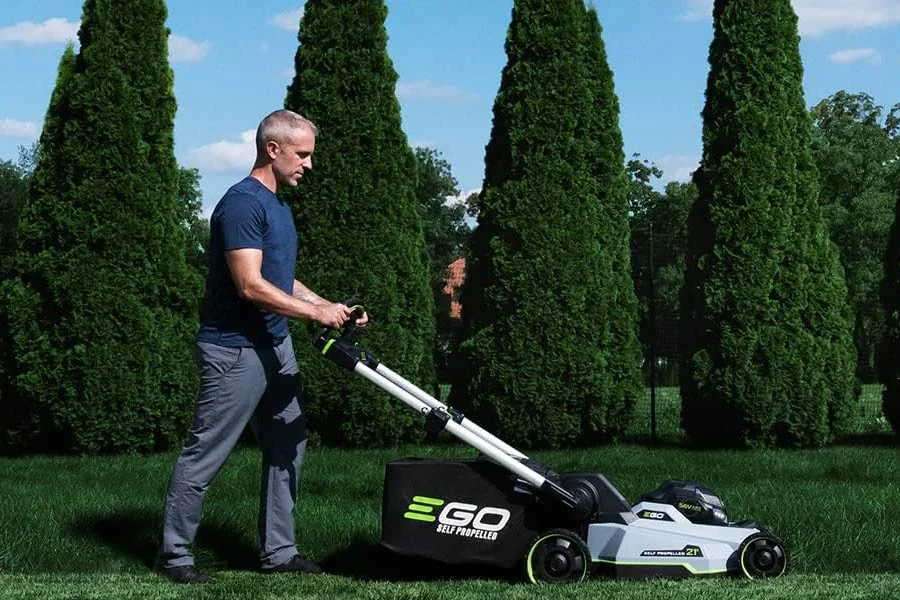 best battery self propelled lawn mower