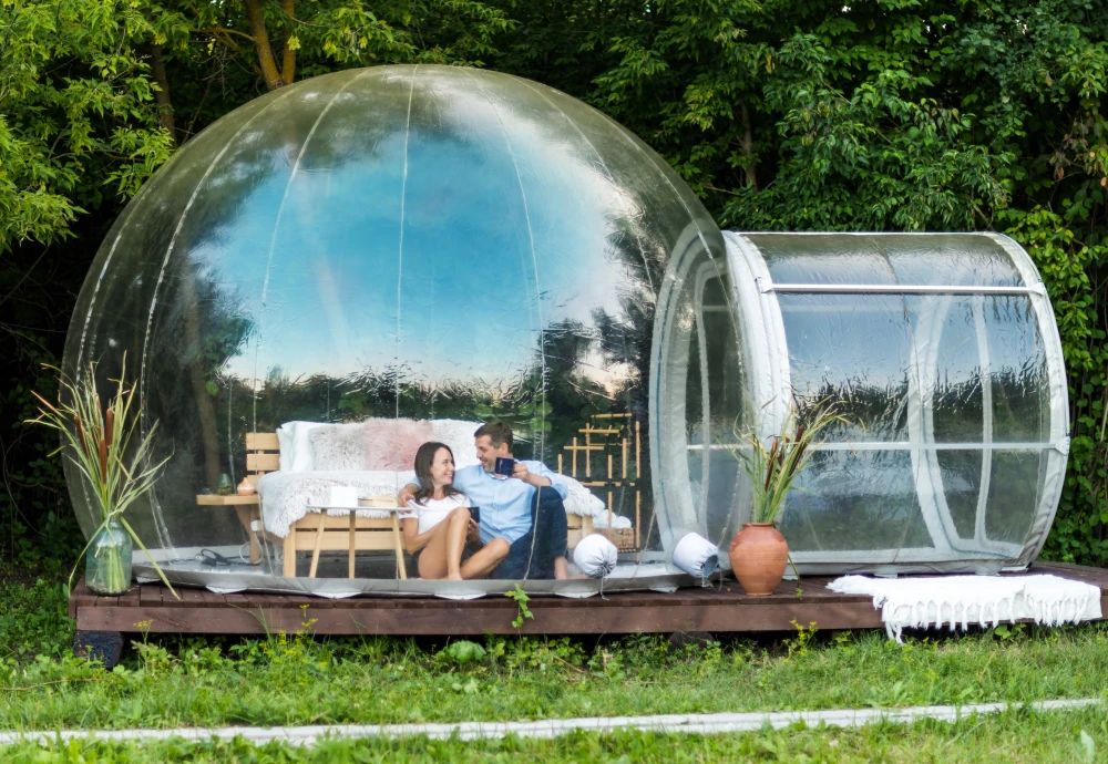 bubble tent house dome outdoor clear